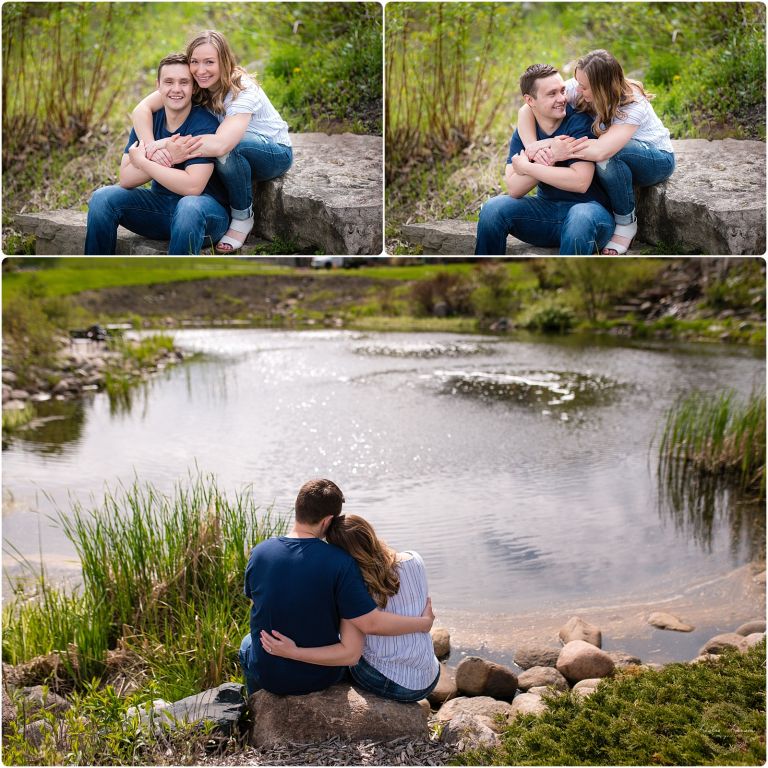Engagement Session Millennium Gardens, Plymouth Leslie Larson
